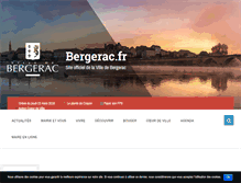 Tablet Screenshot of bergerac.fr